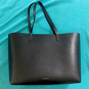 Mansur Gravriel Large Saffiano leather Tote